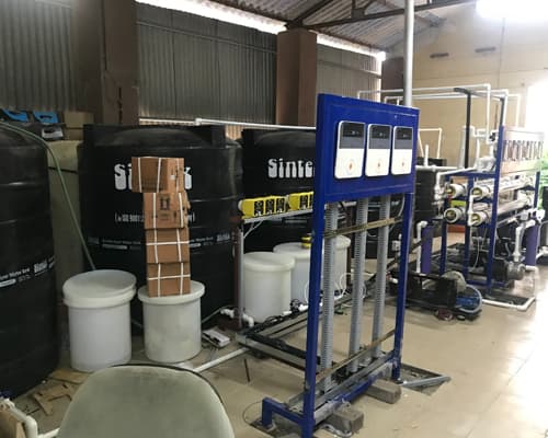 Recycling plant